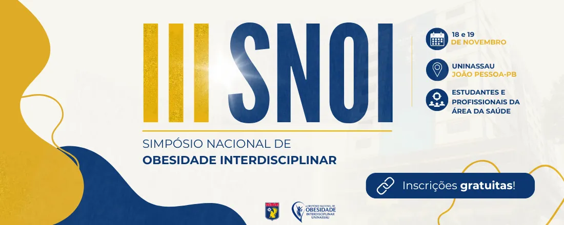 III SNOI - Simpósio Nacional de Obesidade Interdisciplinar
