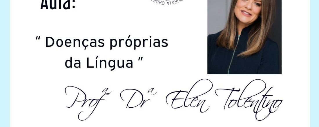" Doenças próprias da língua "