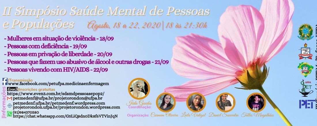 Simpósio de Saúde Mental de Pessoas e Populações II