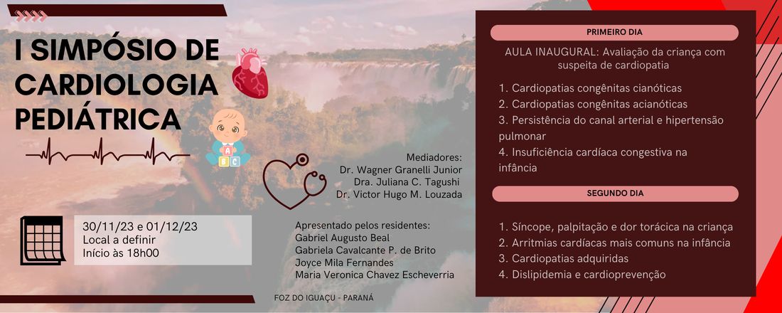 I SIMPÓSIO DE CARDIOLOGIA PEDIÁTRICA