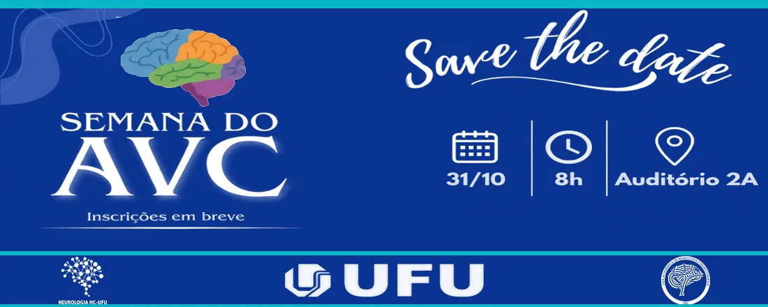 Semana do AVC 2026 – UFU | 31/10