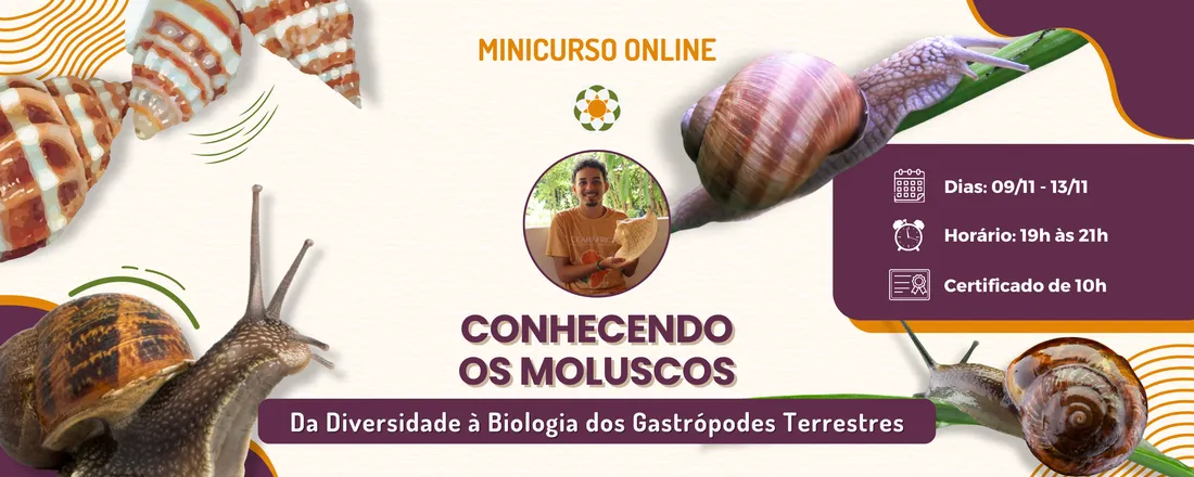 Conhecendo os Moluscos: Da Diversidade à Biologia dos Gastrópodes Terrestres