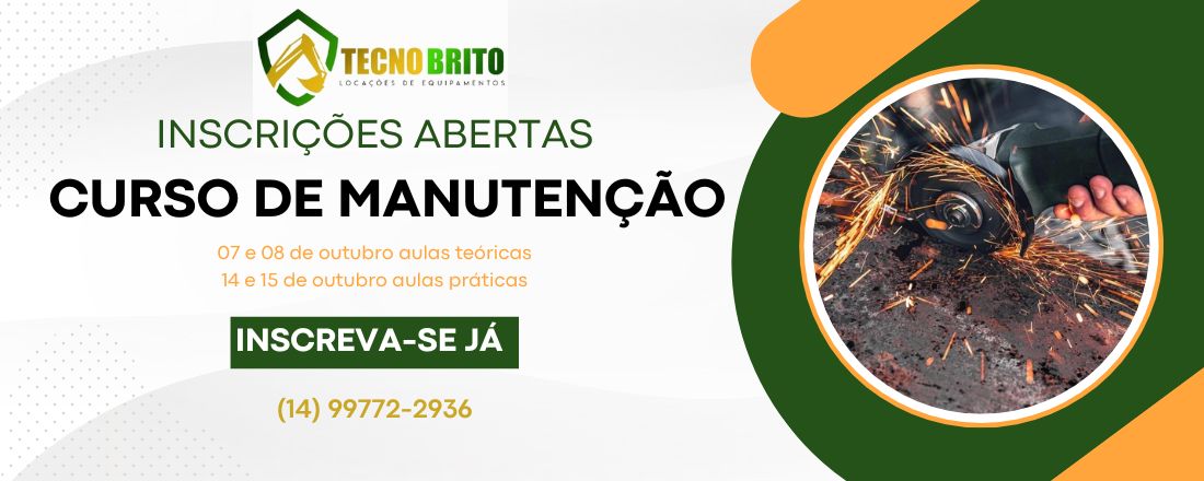 tecnobrito curso de manutenção de ferramentas elétrica