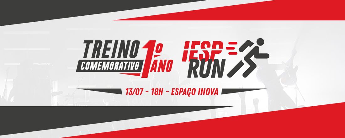 Treino Comemorativo 1 ano IESP RUN "Rock no Campus"