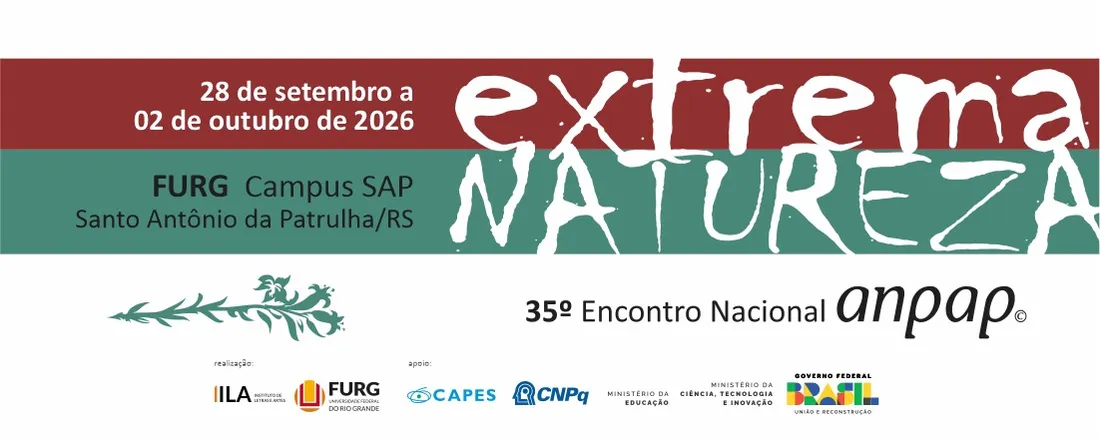 35º Encontro Nacional da Anpap - Extrema Natureza