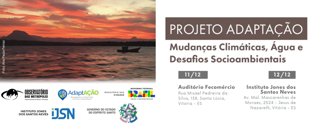 Projeto Adaptação: Mudanças Climáticas, Água e Desafios Socioambientais