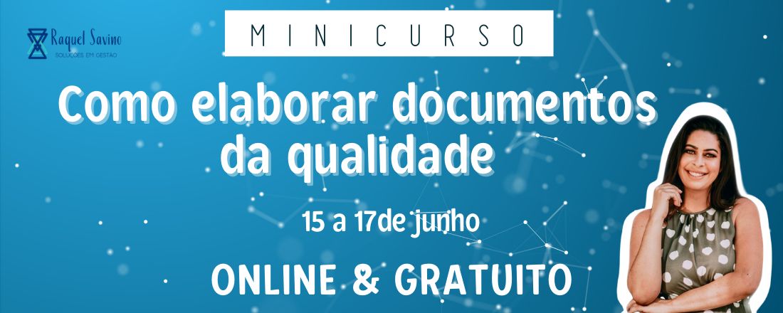 MINICURSO - COMO ELABORAR DOCUMENTOS DE GESTÃO