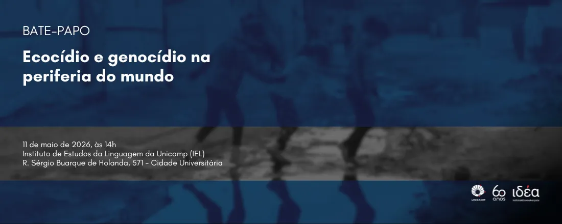 Bate-papo "Ecocídio e genocídio na periferia do mundo"