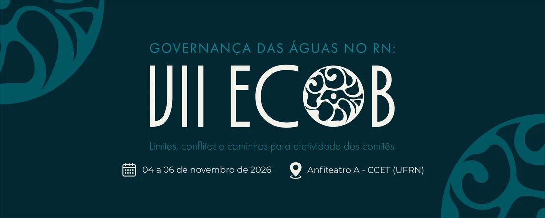 VII Encontro Estadual de Comitês de Bacias Hidrográficas (ECOB)