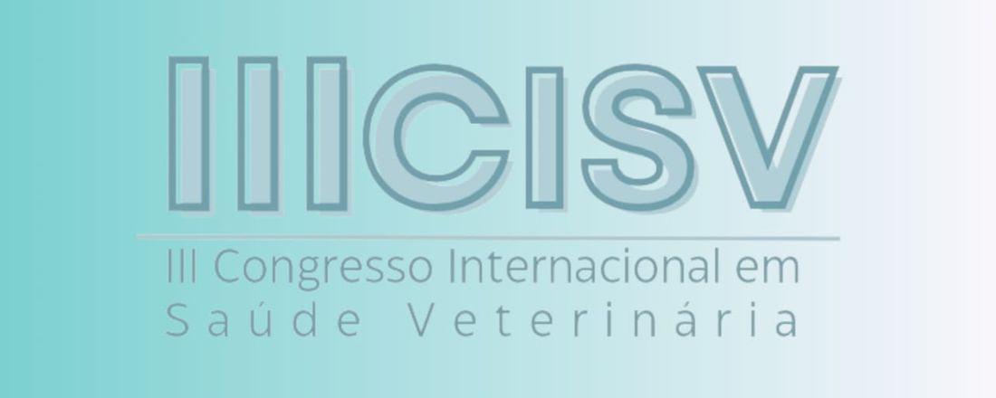 III CONGRESSO INTERNACIONAL EM SAÚDE VETERINÁRIA