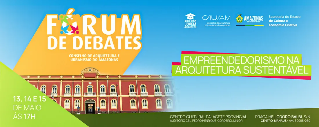 2º Fórum de Debates - CAU/AM