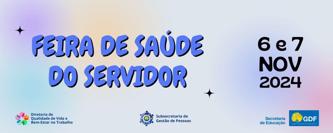 Feira de Saúde para Valorização do Servidor Público