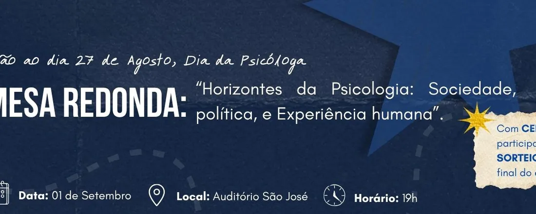 Horizontes da Psicologia: Sociedade, Política e Experiência Humana