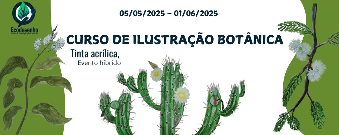 CURSO DE ILUSTRAÇÃO BOTÂNICA