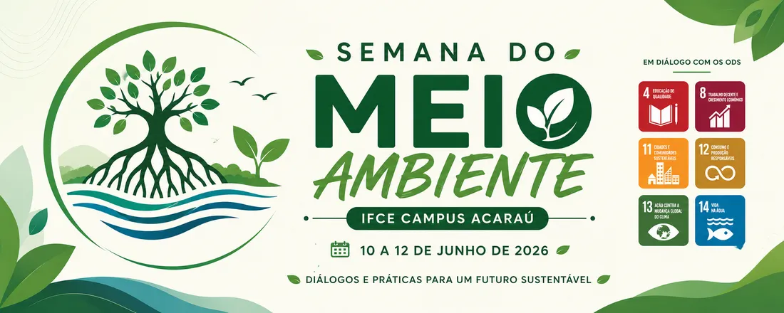 Semana do Meio Ambiente - IFCE, campus Acaraú 2026