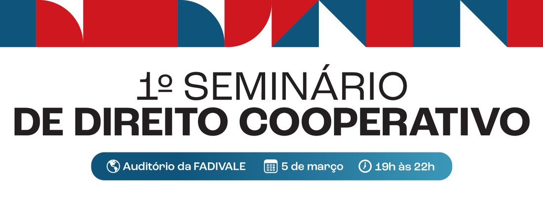 1º Seminário de Direito Cooperativo