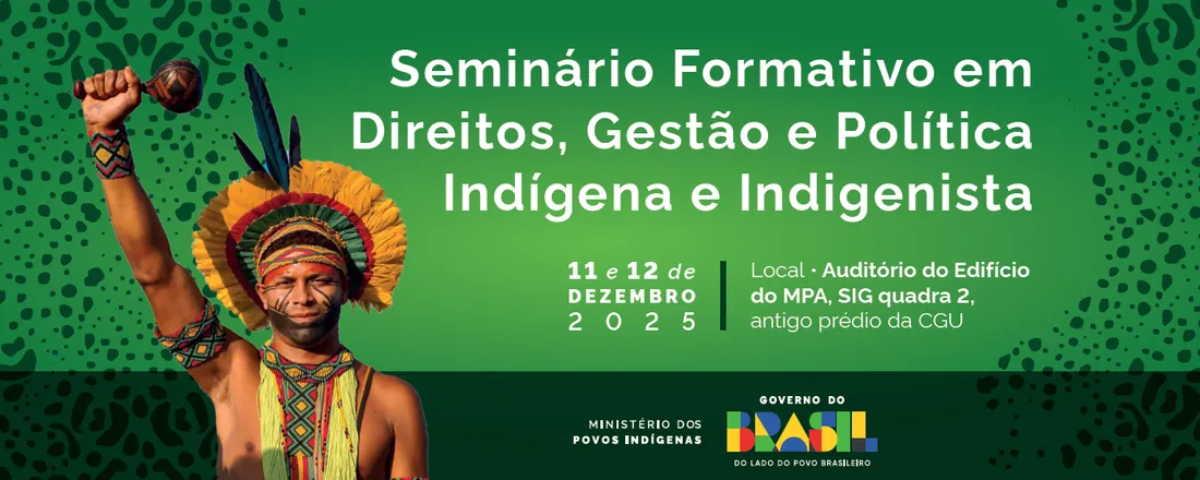 Seminário Formativo MPI - Novos(as) Servidores(as)