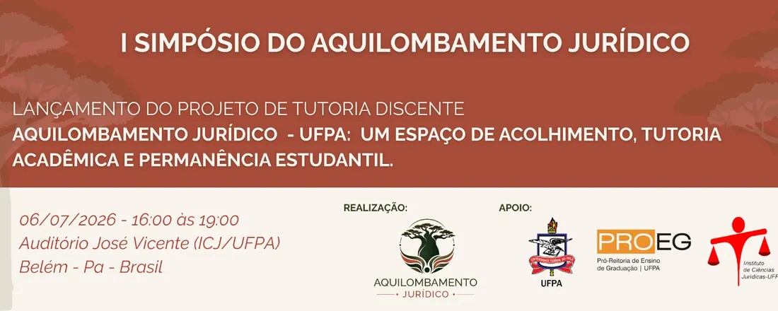 I Simpósio do Projeto Aquilombamento Jurídico