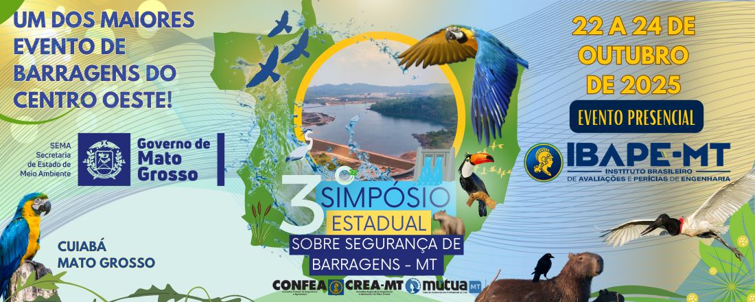 3º Simpósio Estadual sobre Segurança de Barragens - MT