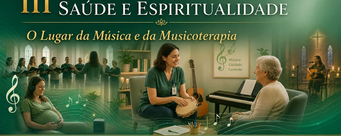 III Simpósio de Saúde e Espiritualidade — o lugar da música e da musicoterapia