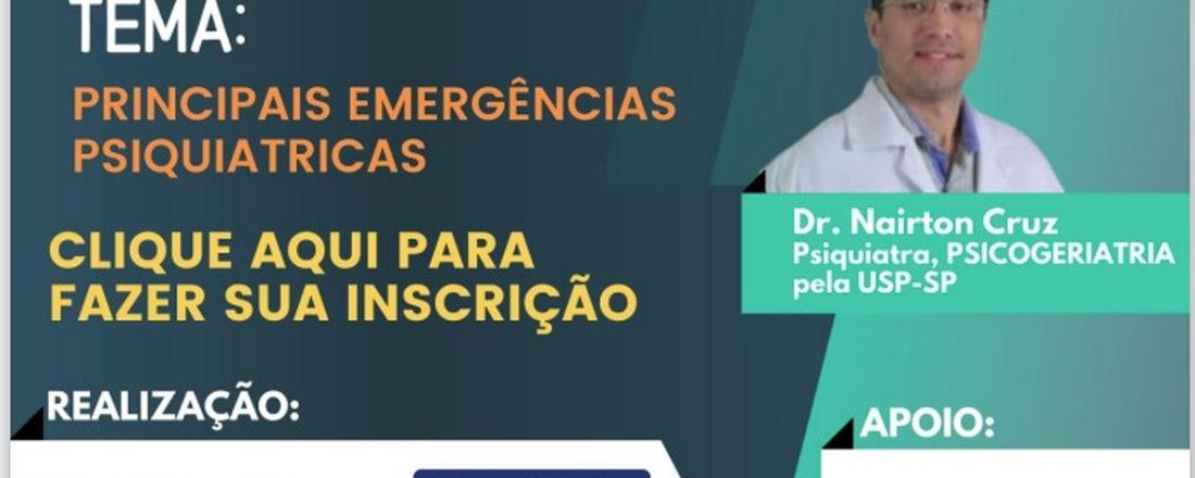 Principais Emergências Psiquiátricas