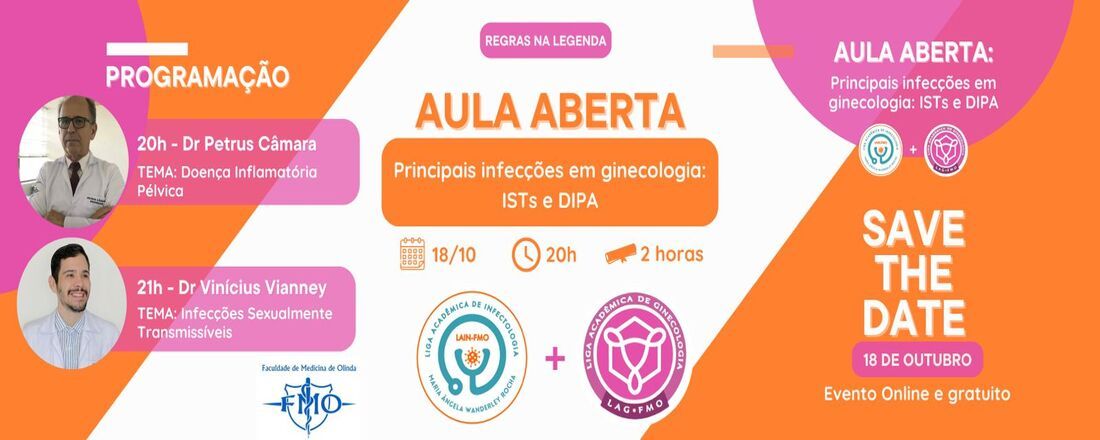 PRINCIPAIS INFECÇÕES EM GINECOLOGIA: ISTs E DIPA