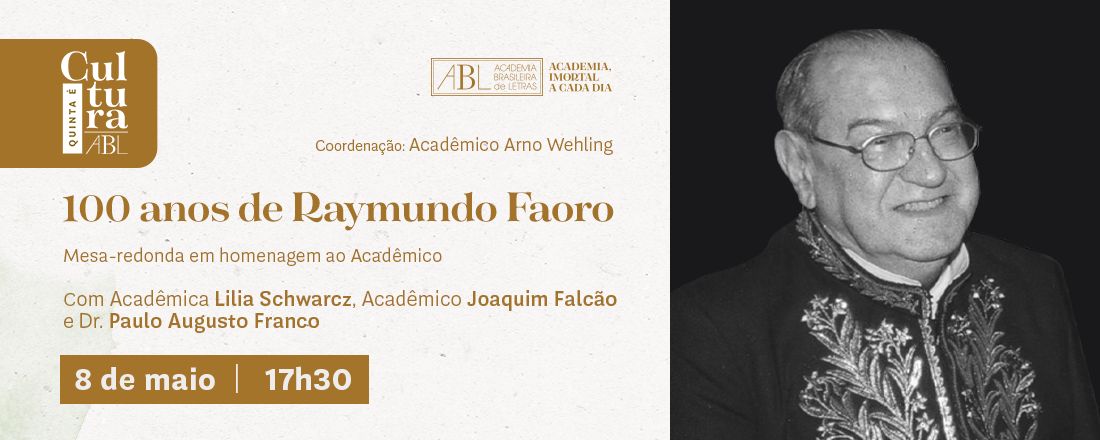 100 anos de Raymundo Faoro