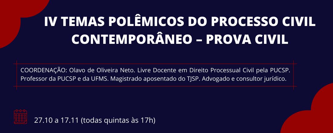 As Provas no Processo Civil