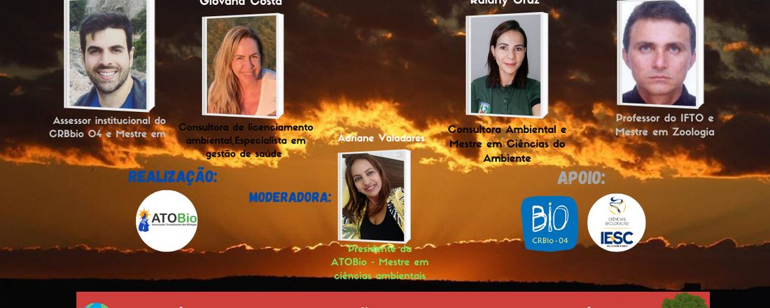 Seminário sobre atuação do Profissional Biólogo - com ênfase na Consultoria Ambiental