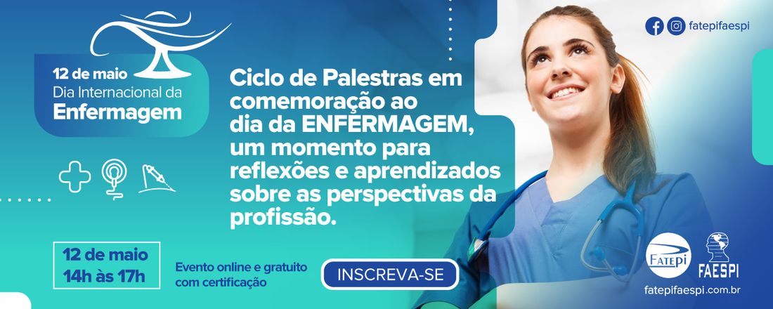 Ciclo de Palestras em Comemoração ao dia da Enfermagem