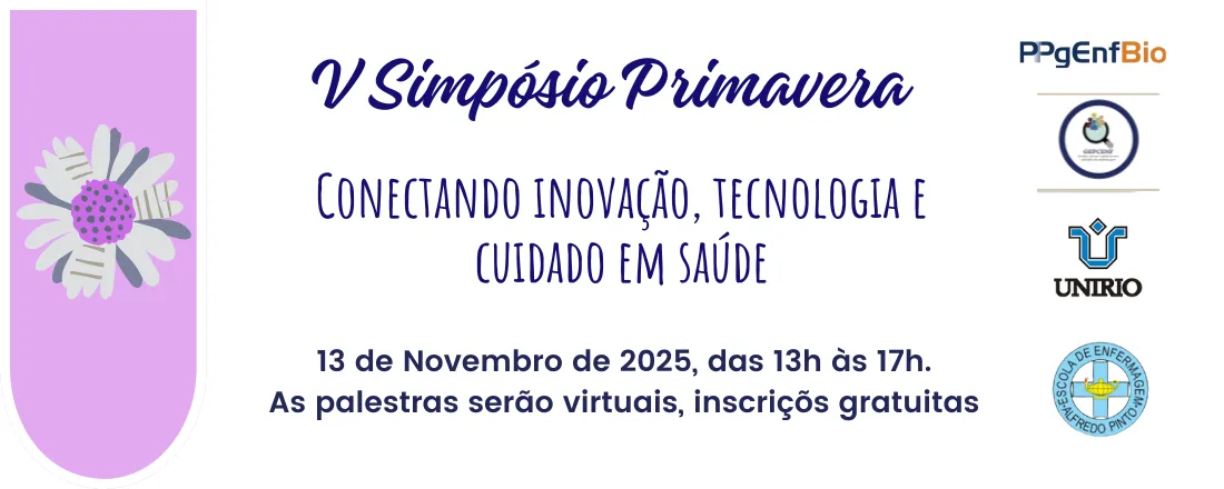V Simpósio Primavera: Conectando inovação, tecnologia e cuidado em saúde