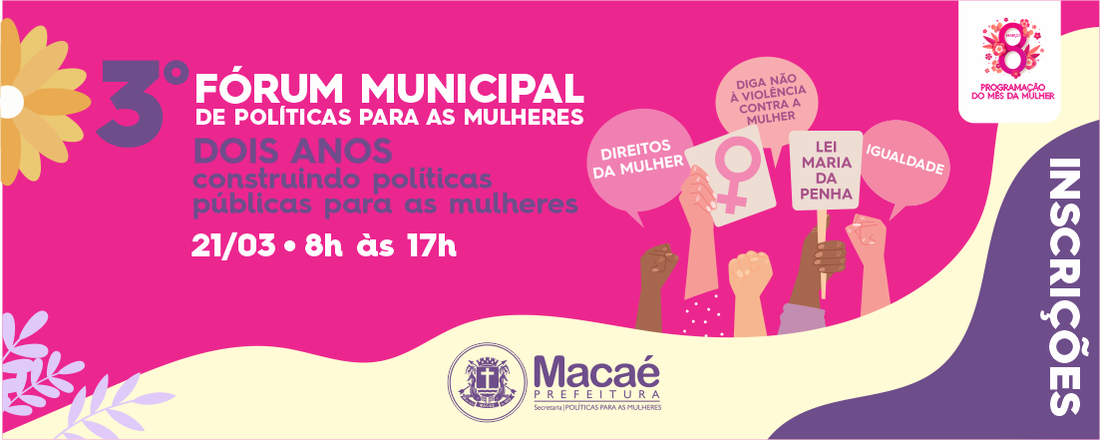 III Fórum Municipal de Políticas para as Mulheres