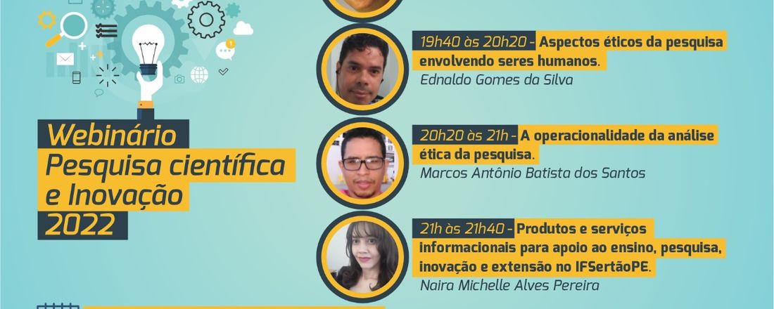 Webinário Pesquisa Científica e Inovação 2022