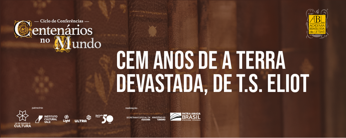 Cem anos de 'A Terra devastada', de T.S Elliot