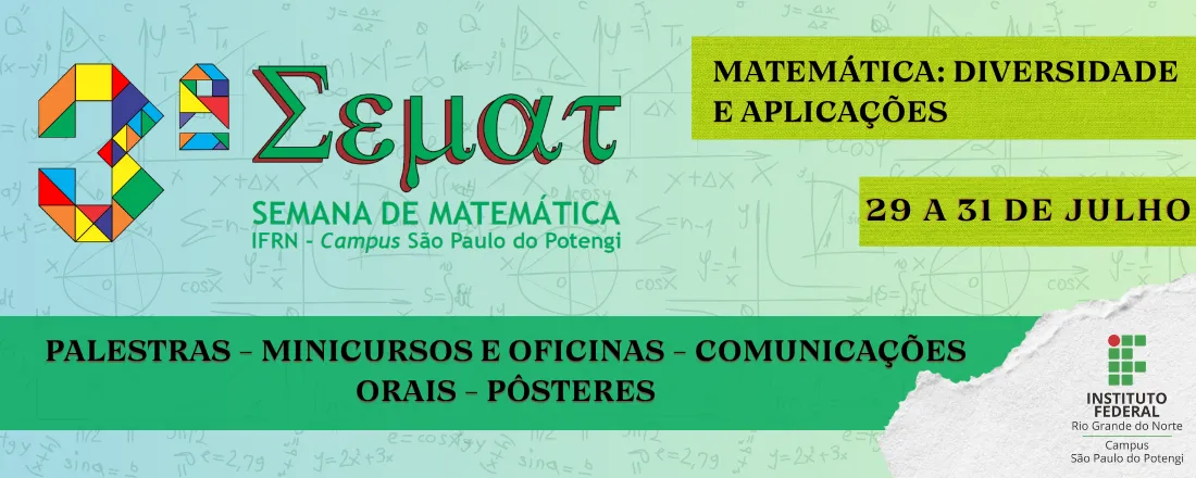 III Semana de Matemática do IFRN São Paulo do Potengi