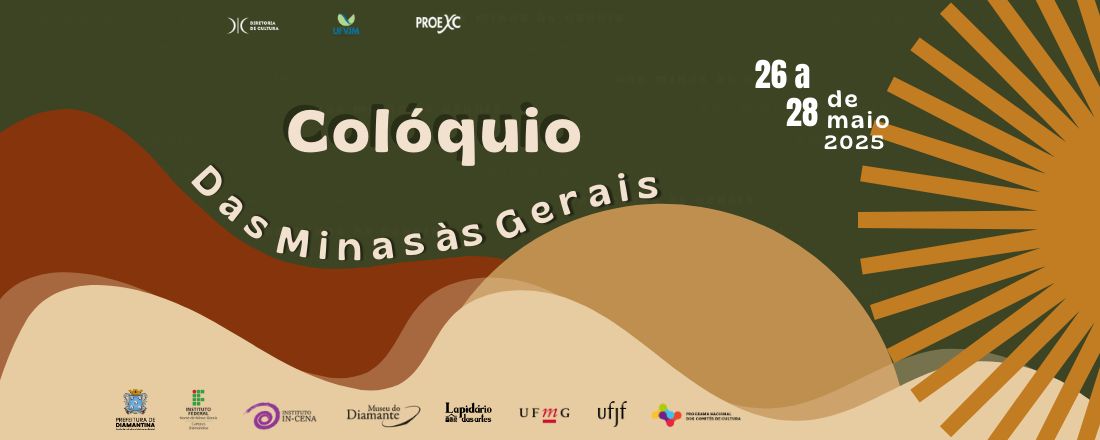 Colóquio "Das Minas às Gerais: tramas artísticas e culturais"