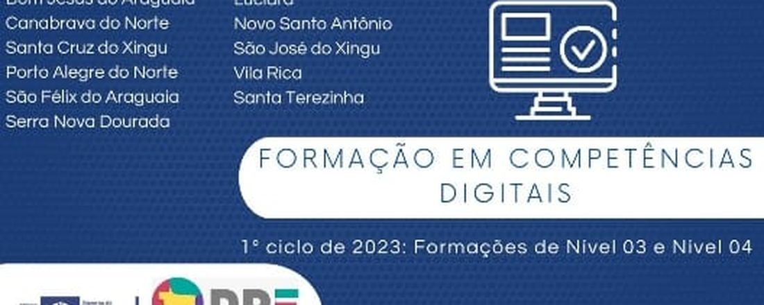 Formação Pacto pela Digitalização - Desenvolvimento Profissional - Nível 3 e 4  - Leia as instruções abaixo antes de realizar a inscrição!