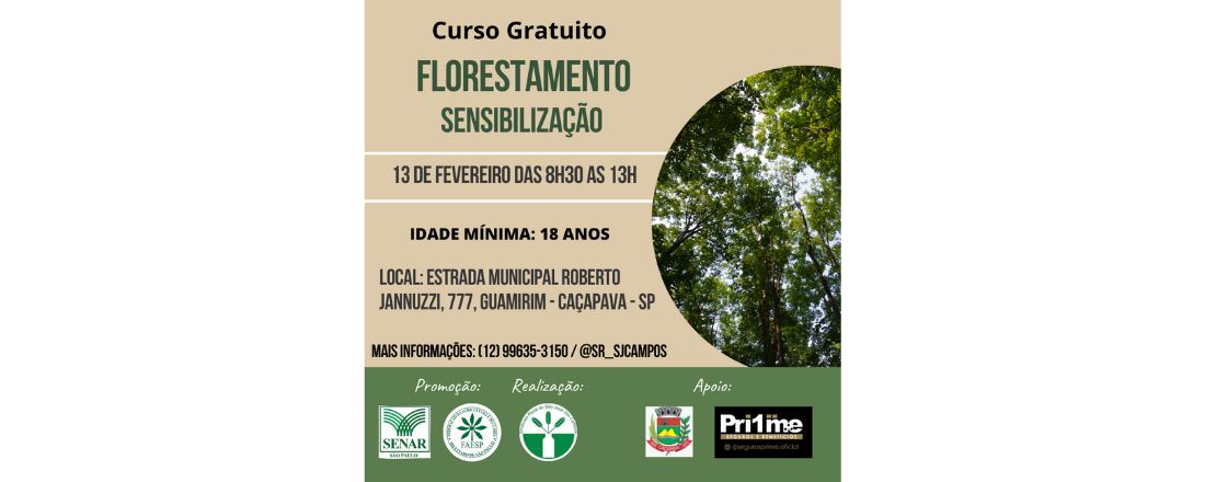 FLORESTAMENTO – SENSIBILIZAÇÃO