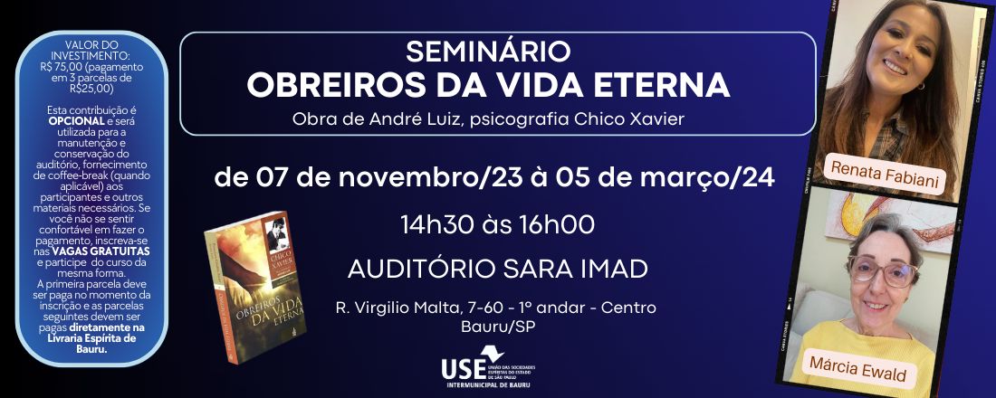 Seminário OBREIROS DA VIDA ETERNA