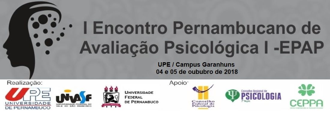 I Encontro Pernambucano de Avaliação Psicológica I-EPAP