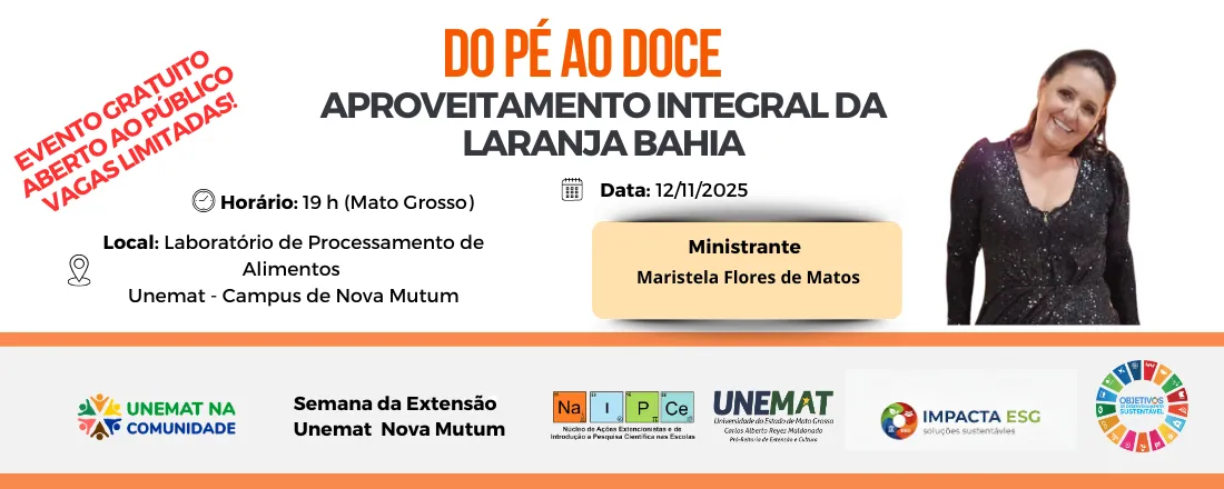 Do Pé ao Doce: Aproveitamento Integral da Laranja Bahia