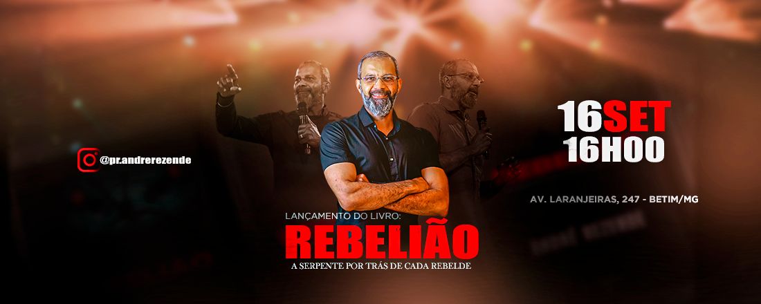 Conf. Lançamento do Livro: REBELIÃO