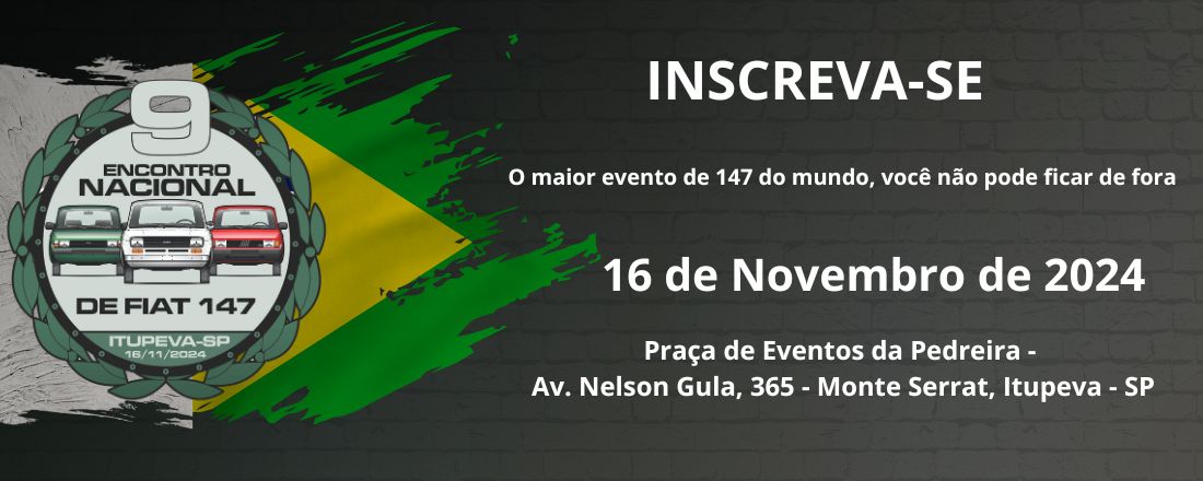 9º Encontro Nacional de FIAT 147