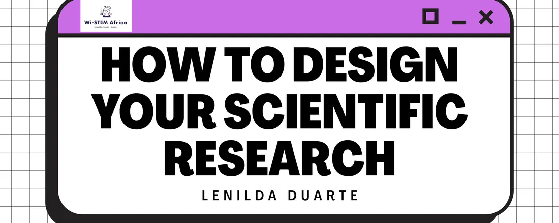 Webinar: How to design your scientific research