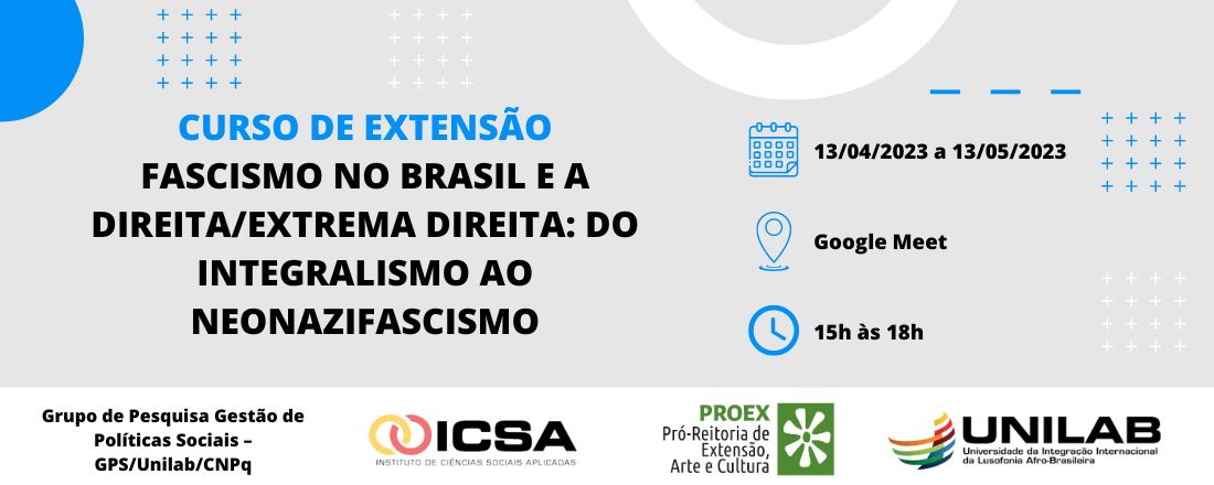 FASCISMO NO BRASIL E A DIREITA/EXTREMA DIREITA: DO INTEGRALISMO AO NEONAZIFASCISMO