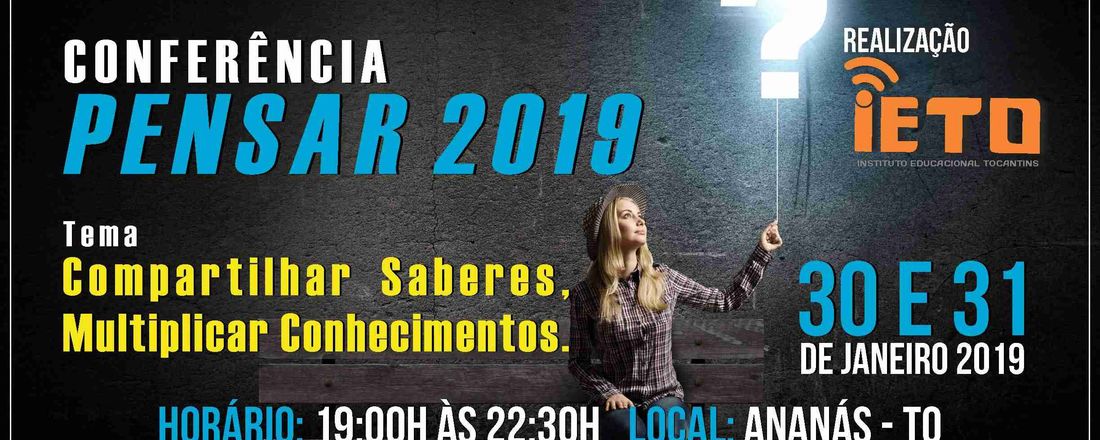 IETO CONFERÊNCIA PENSAR 2019