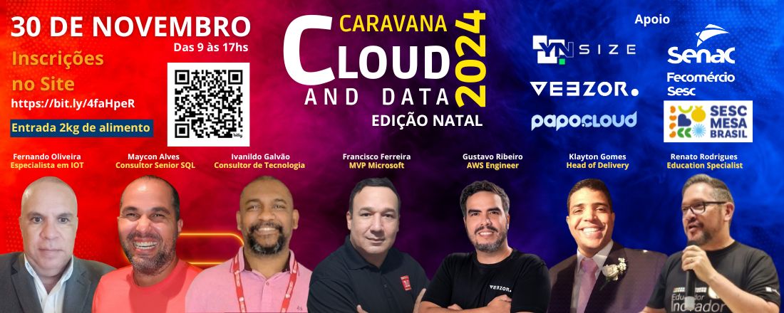 Caravana Cloud and Data - Edição  Natal - RN - 2024 (Presencial)
