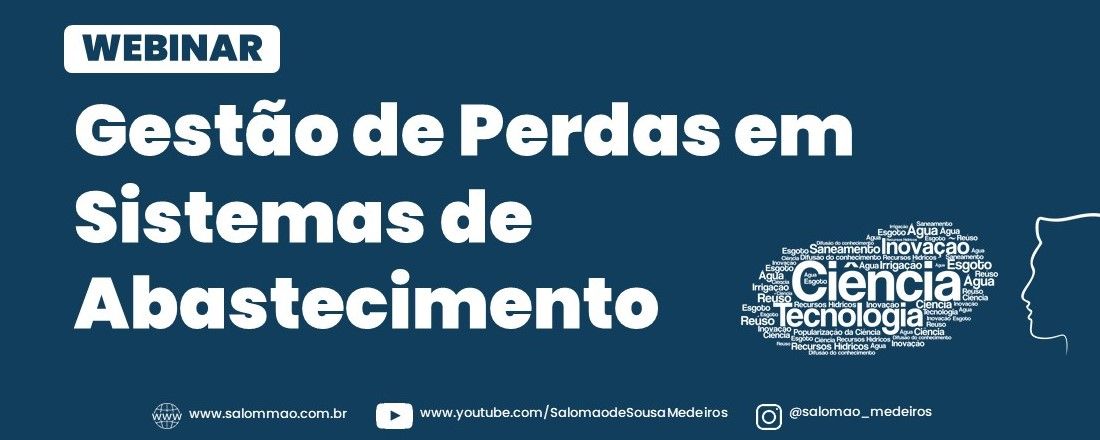 WEBINAR: Gestão de Perdas em Sistemas de Abastecimento