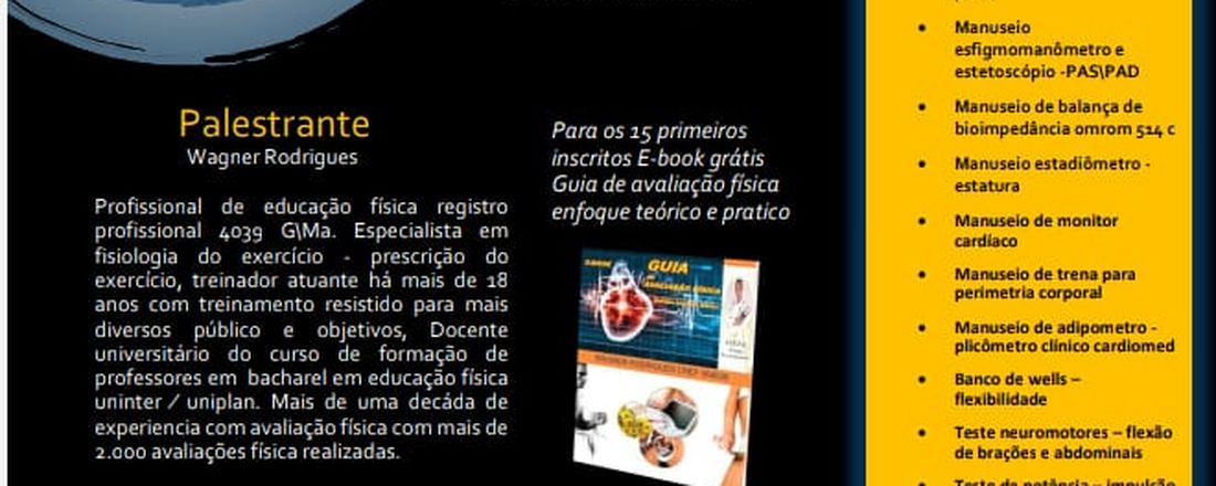 AVALIAÇÃO FÍSICA EM ALTO NÍVEL