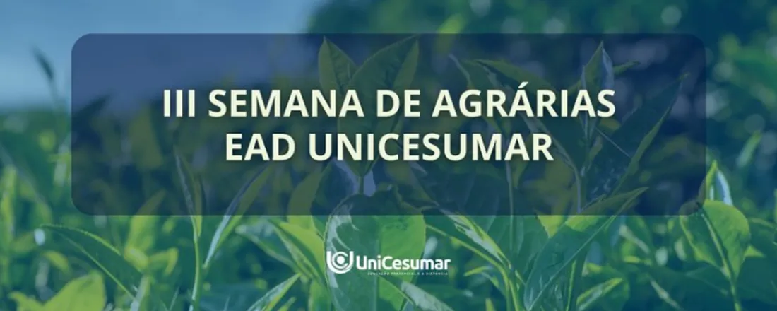 III SEMANA DE AGRÁRIAS